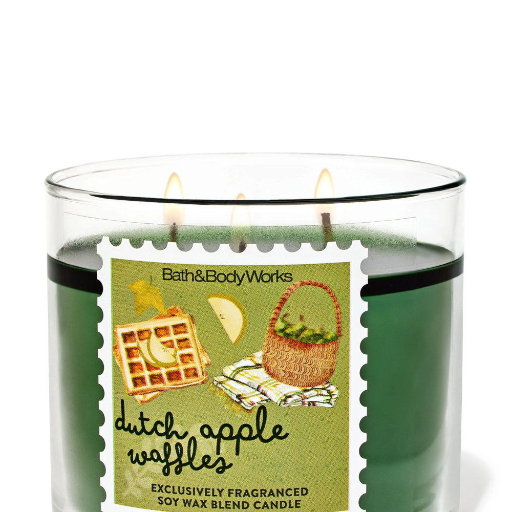Dutch Apple Waffles 3 Wick Candle