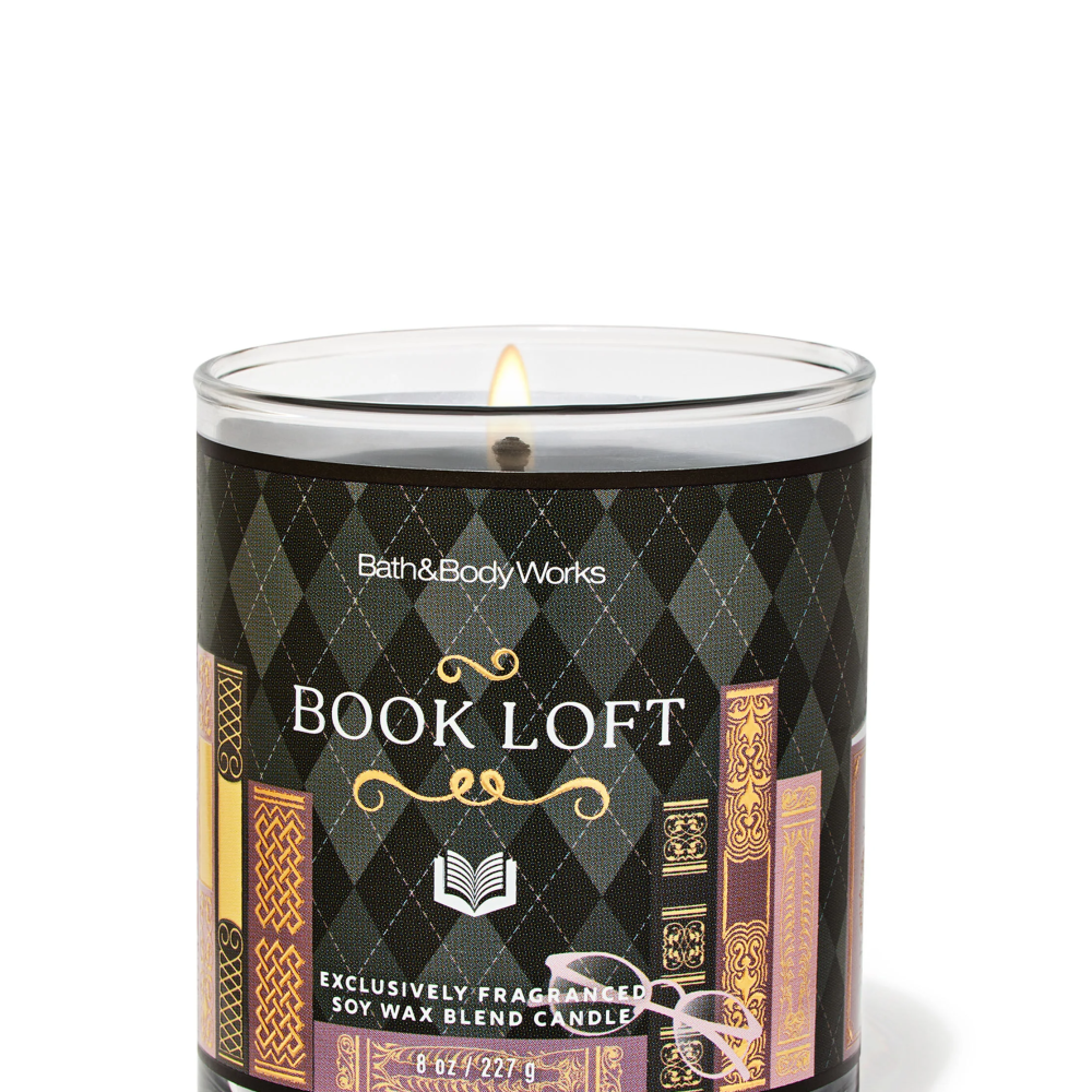 Book Loft 3 Wick Candle