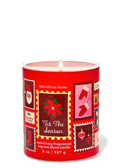 Tis The Season Single Wick Candle