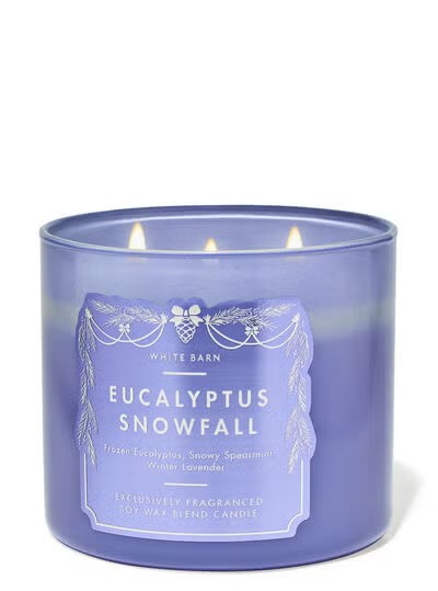 Eucalyptus Snowfall 3-Wick Candle