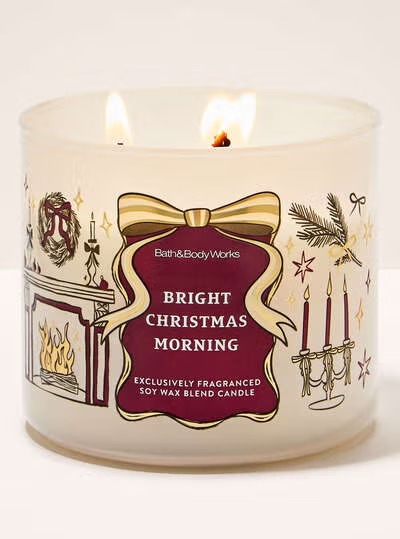 Bright Christmas Morning 3-Wick Candle