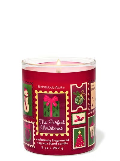 The Perfect Christmas Single Wick Candle