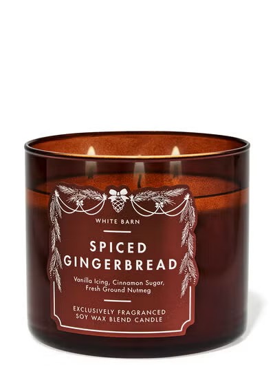 Spiced Gingerbread 3-Wick Candle